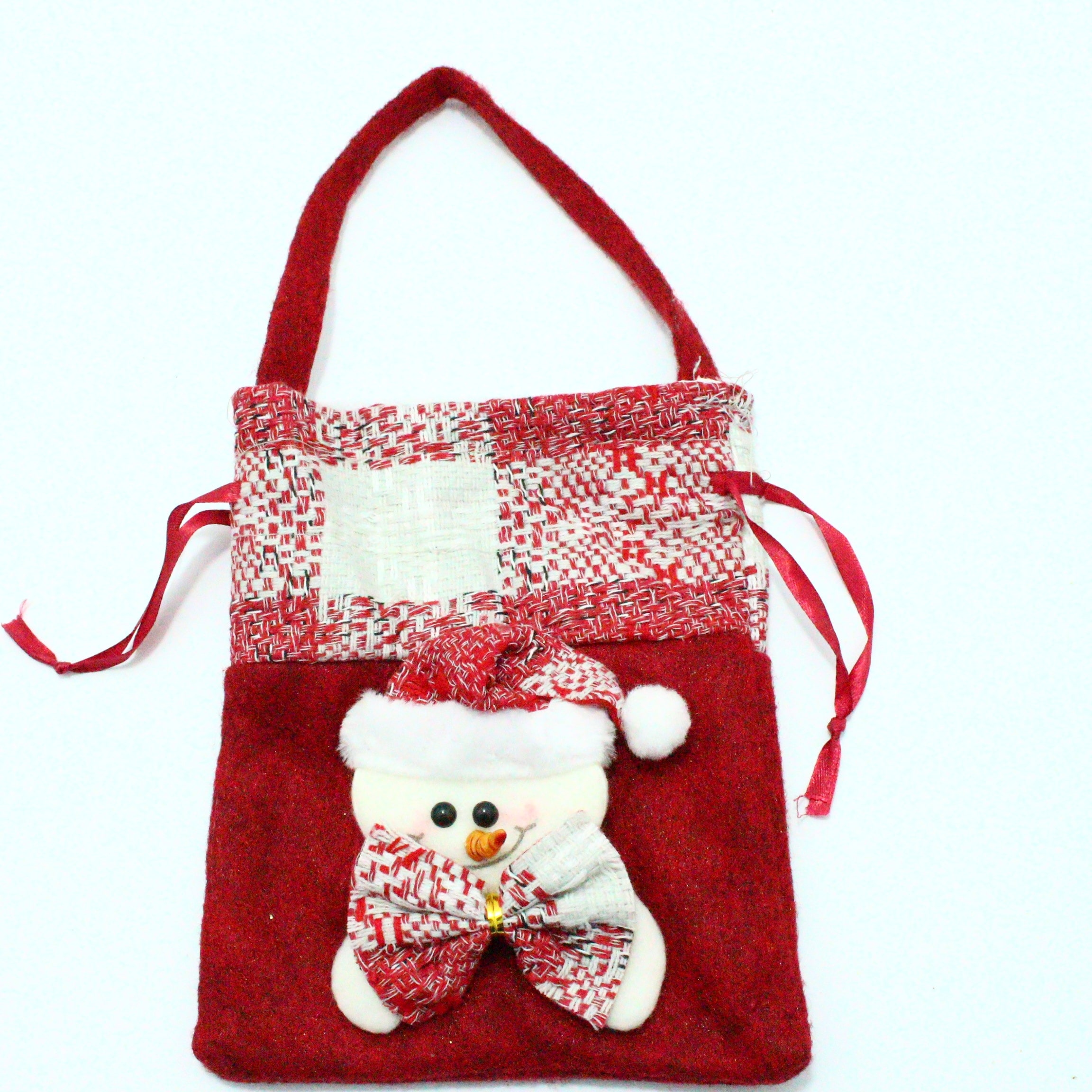 BOLSA NAVIDEÑA DECORATIVA 15CM