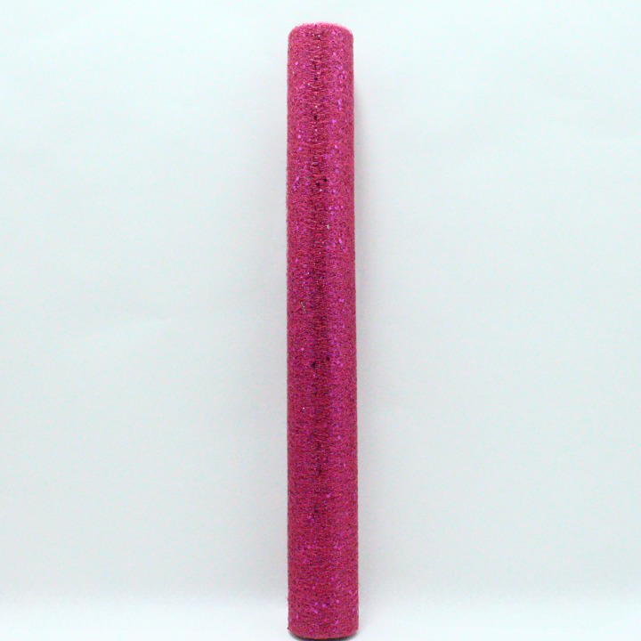 MALLA NAVIDEÑA COLOR ROSADO