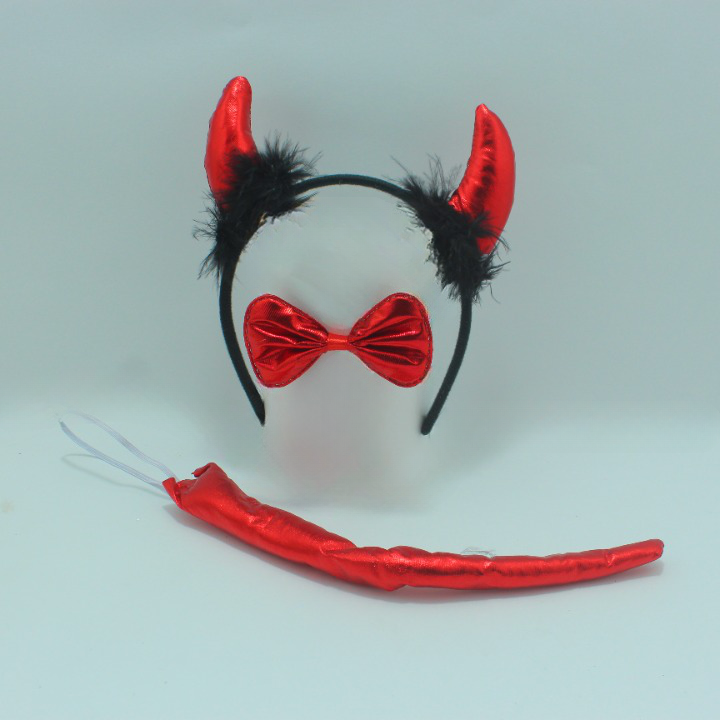 DIADEMA CAHCOS DIABLO + ACCESORIOS