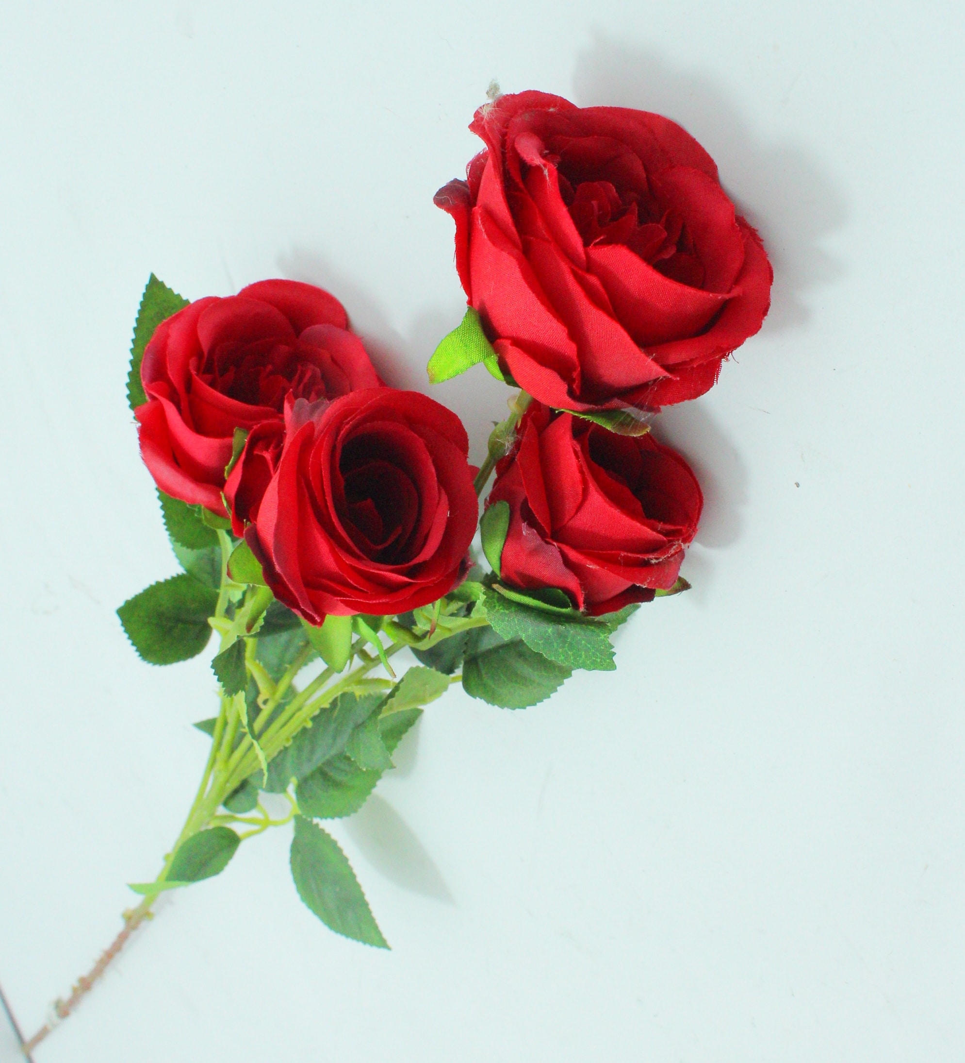 FLOR ARTIFICIAL COLOR ROJO