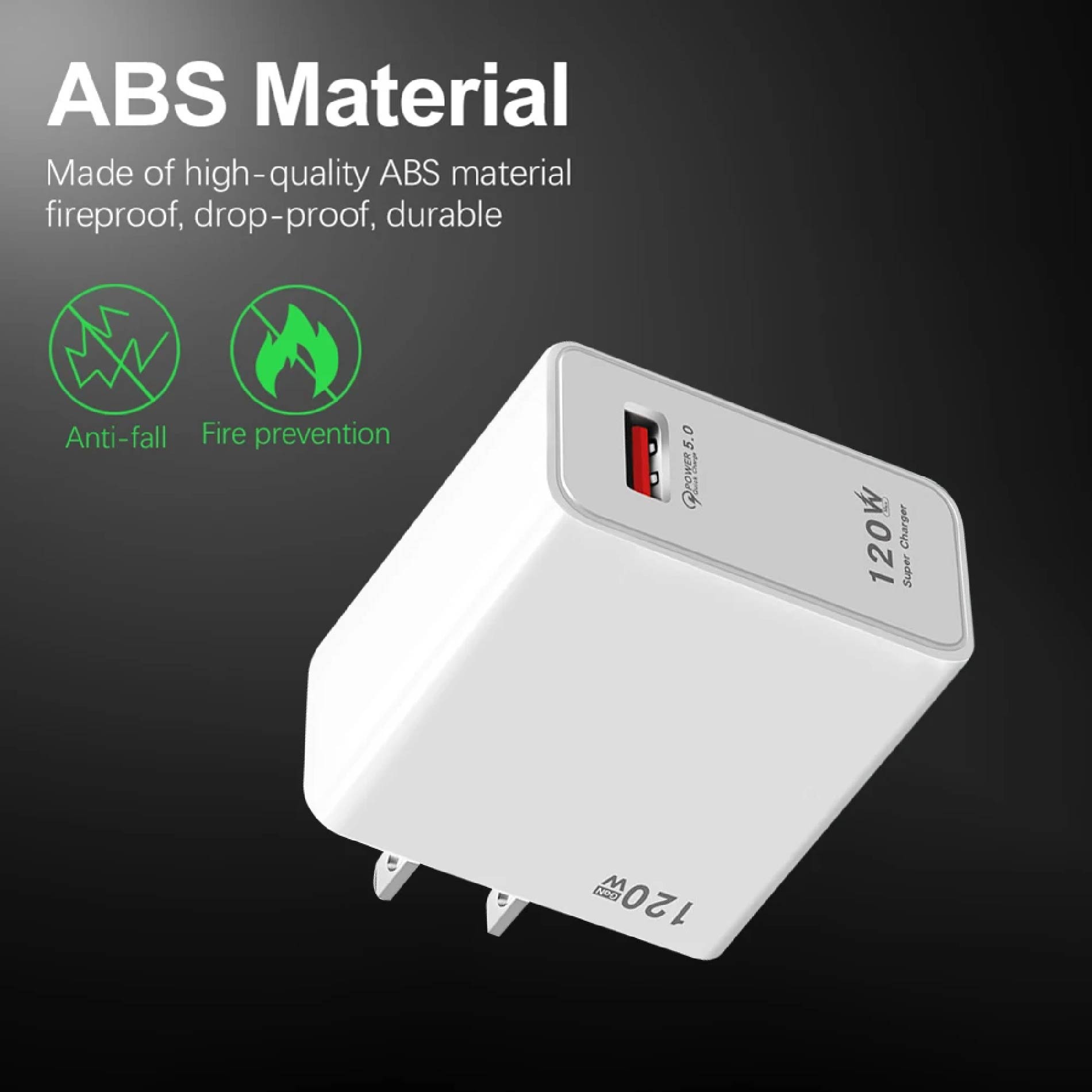 Miniatura 6 de Cargador Celular 120w Carga Rapida Pared