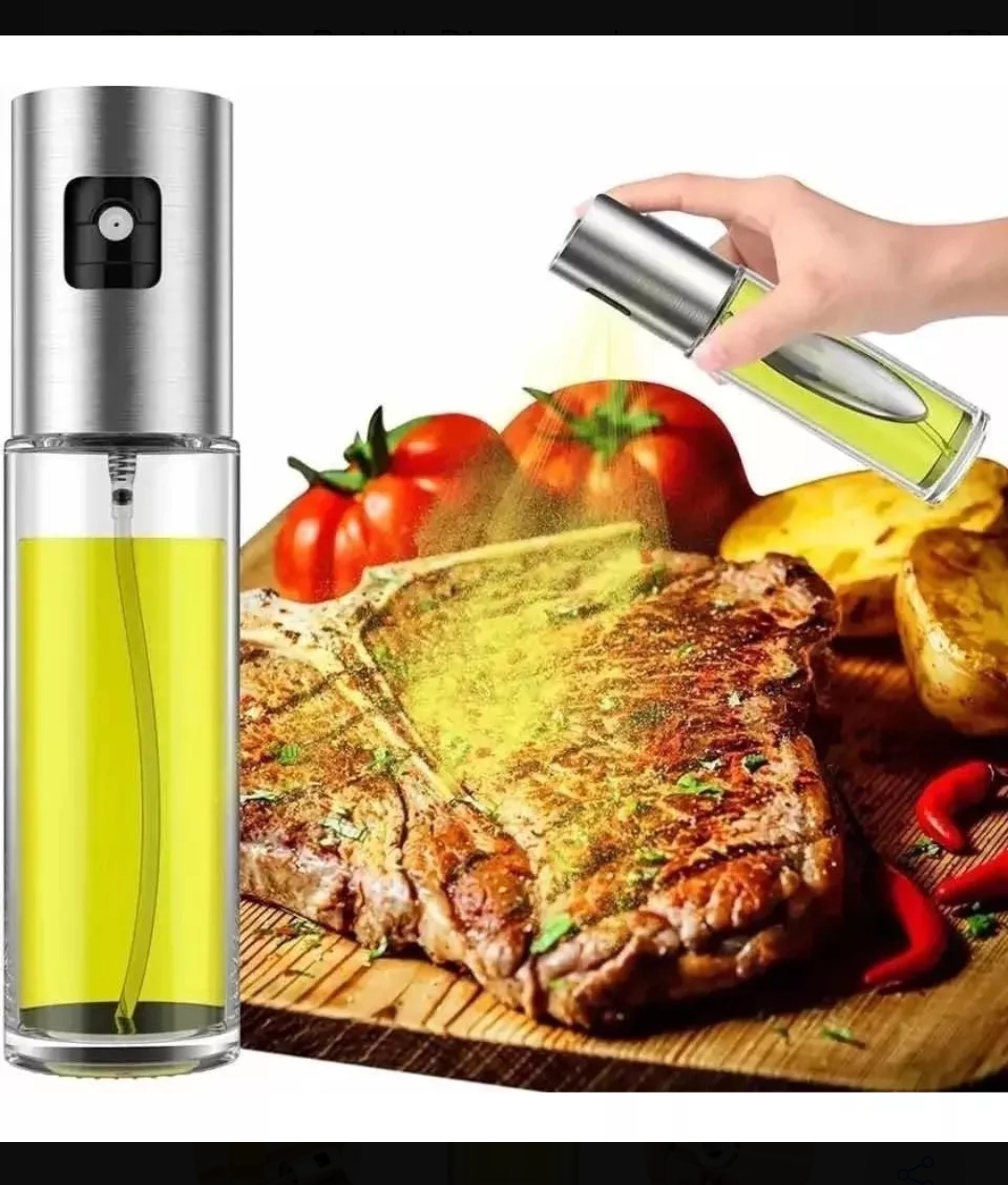 Miniatura 2 de Botella Dispensador Atomizador Aceite Vi