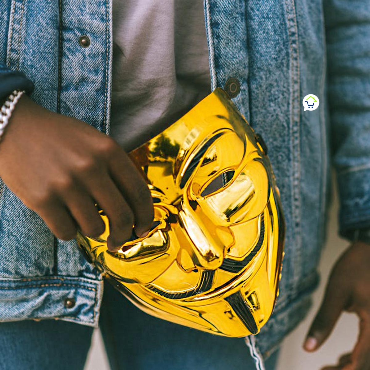 Miniatura 4 de Mascara Anonymous V Venganza AND-01