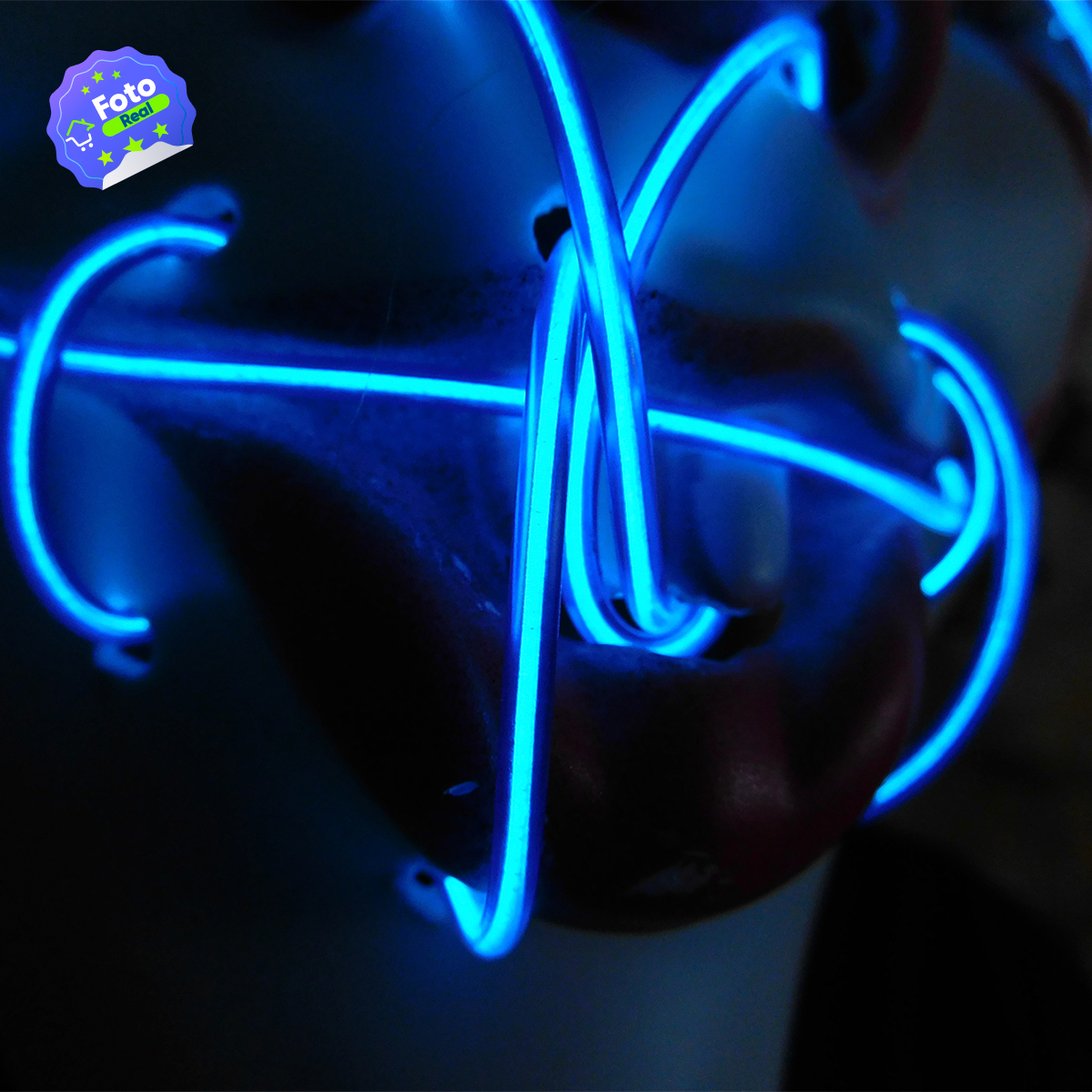 Miniatura 7 de Mascara It Luz Neon Halloween MSHW3LED