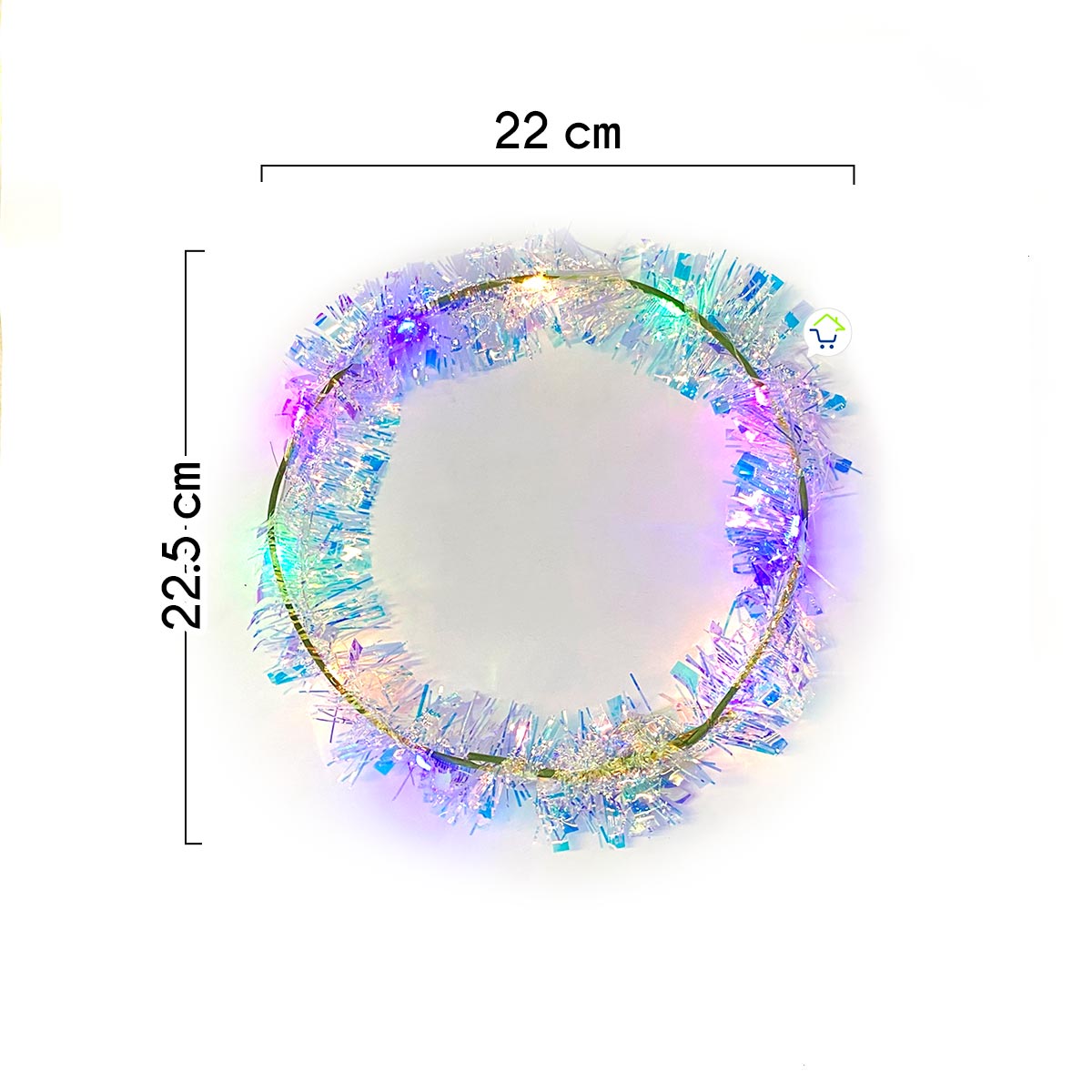 Diadema Led Confeti Luminosa OF-677