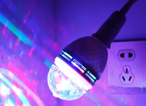 bombillo luz  proyector colores