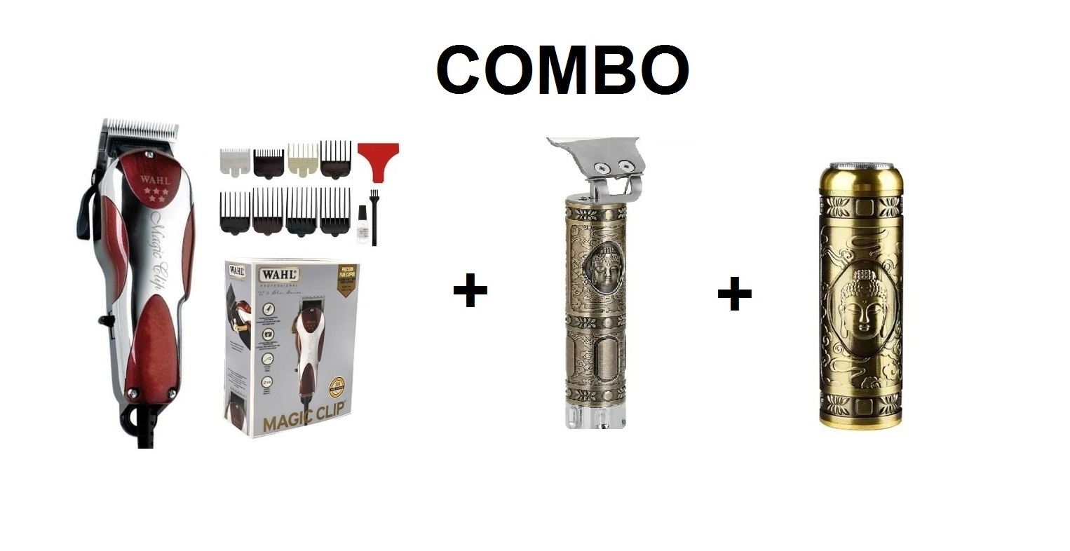 Miniatura 7 de 3 Combo Maquina Magic+Patillera+Afeitado