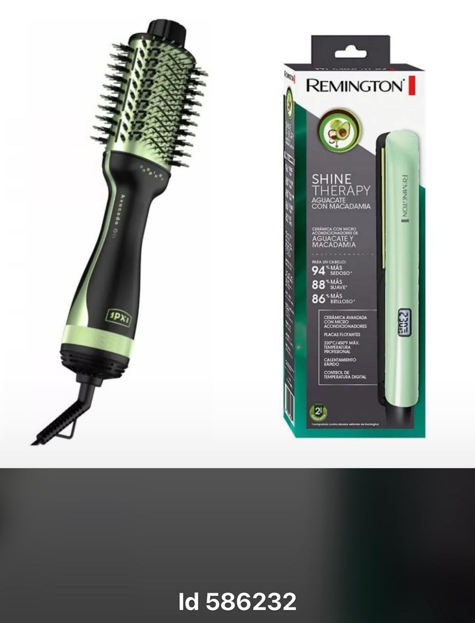 Combo cepillo ALISADO+plancha+cepilloAGU