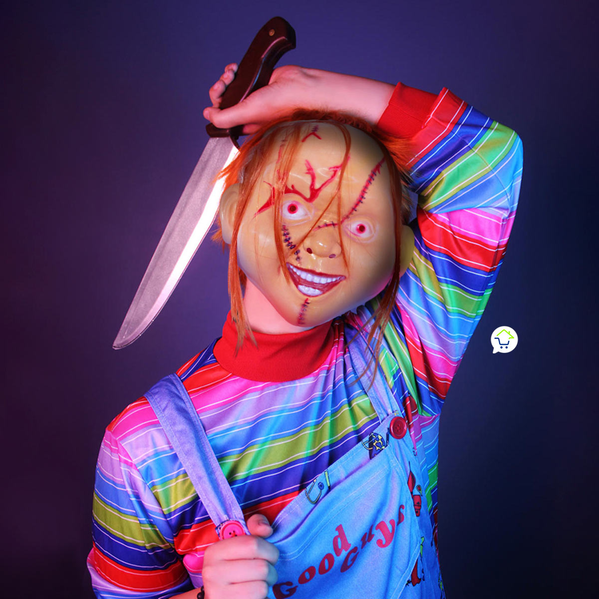 Miniatura 4 de Mascara De Chuky Chucky Asesino OF-633