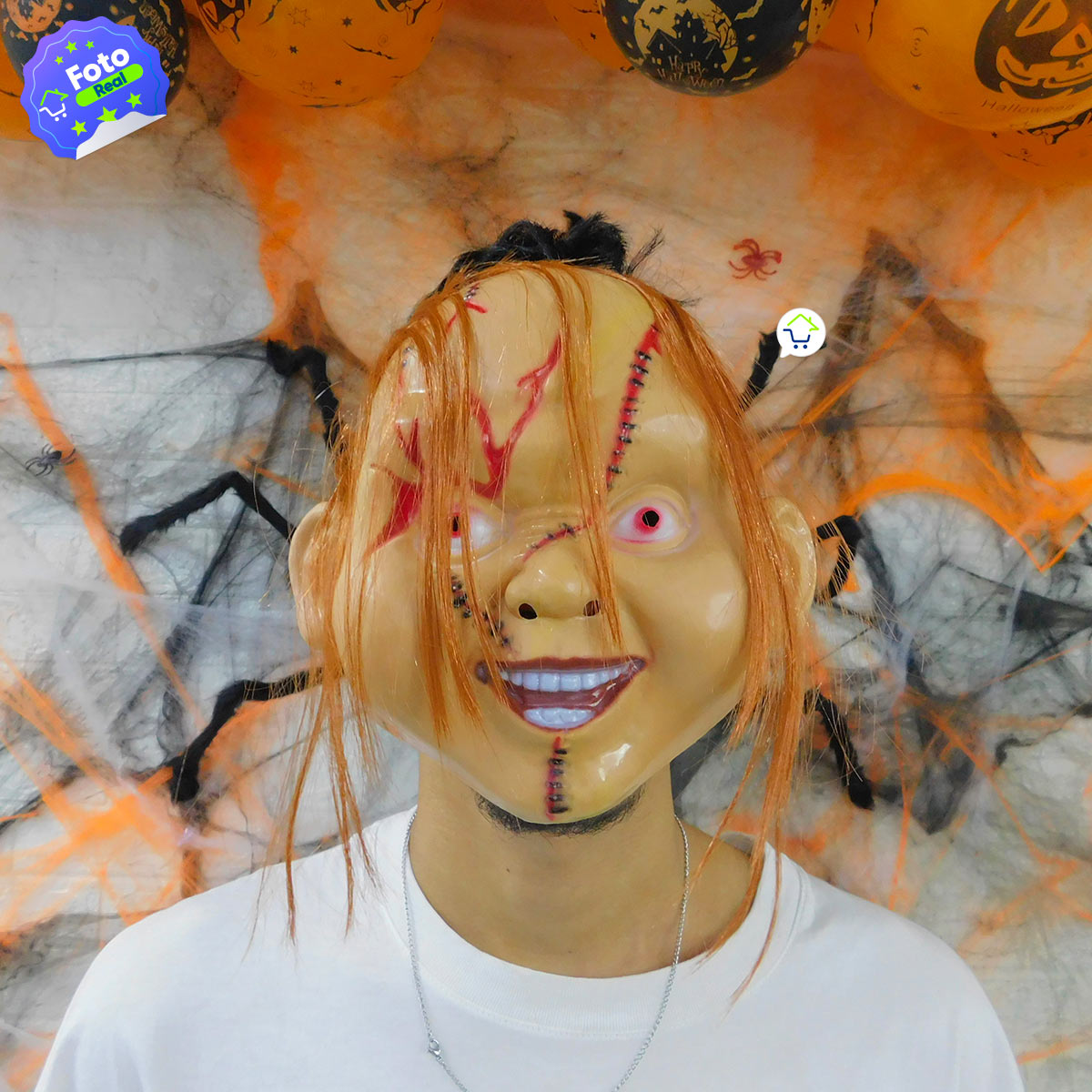 Miniatura 3 de Mascara De Chuky Chucky Asesino OF-633