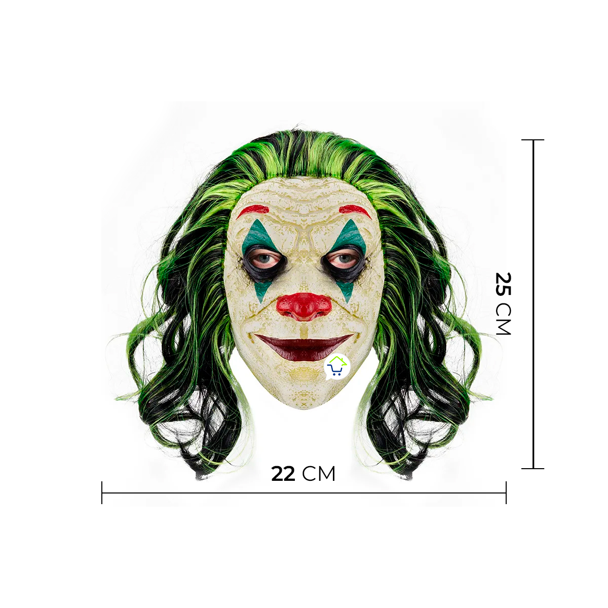 Mascara De Payaso Latex Halloween OF-631