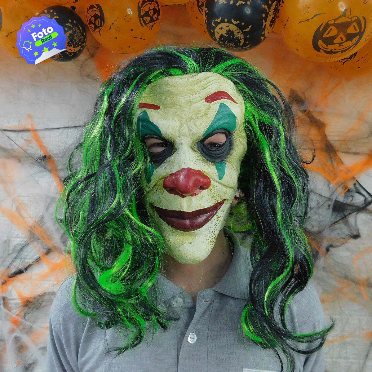 Miniatura 4 de Mascara De Payaso Latex Halloween OF-631