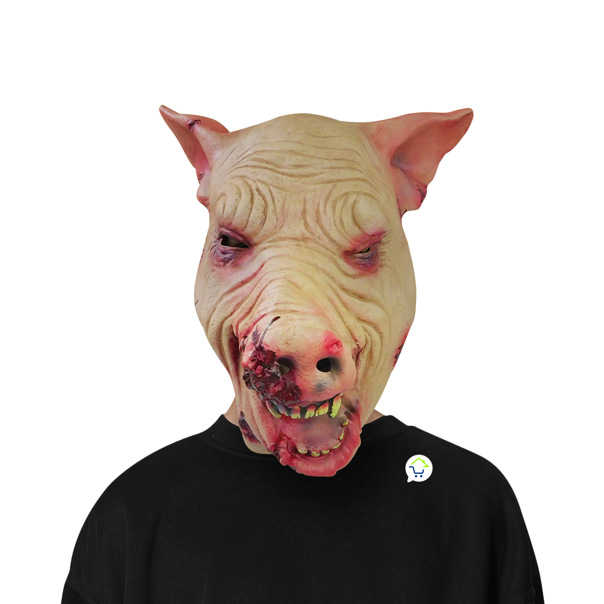 Miniatura 2 de Mascara Cerdo Diabolico Latex OF-627