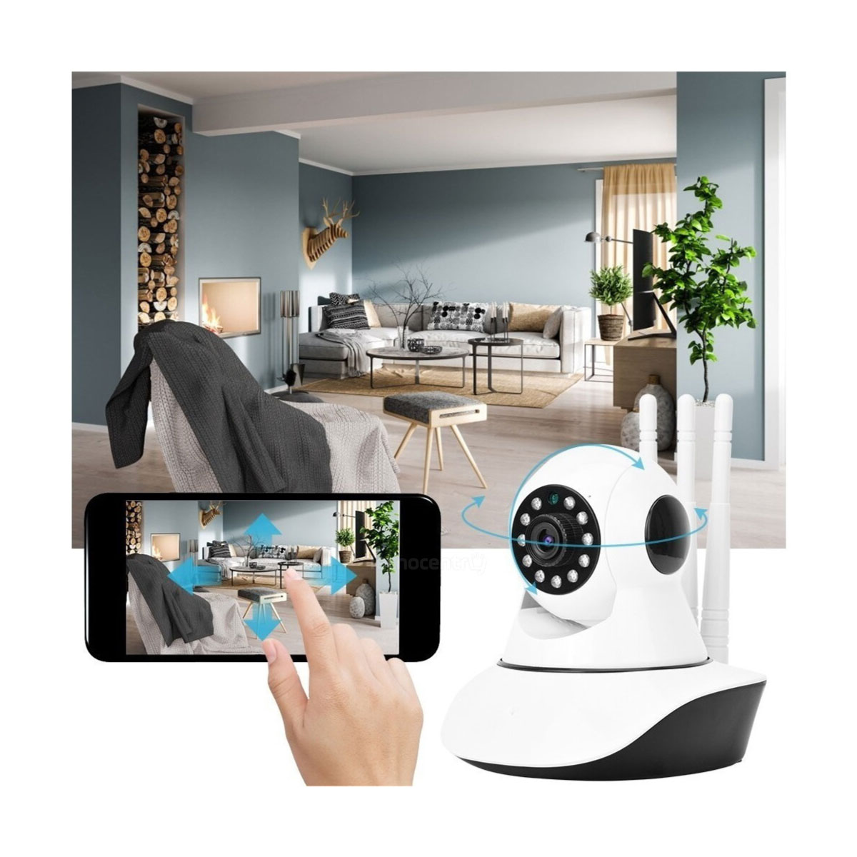 Miniatura 5 de Camara seguridad 3 antenas