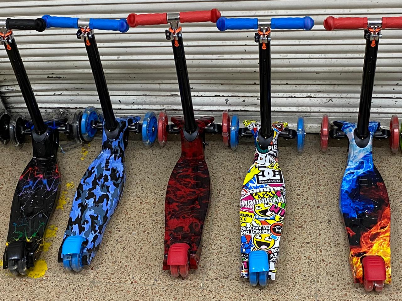 Miniatura 3 de Monopatin Patineta Scooter Niños Ruedas