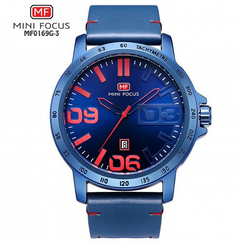 MF0169G-3 MINI FOCUS CUERO AZUL HOMBRE