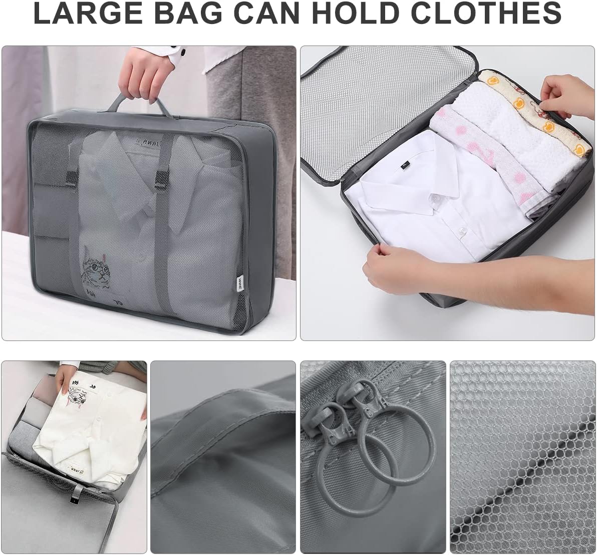 Vista 13 de Bolsas Organizadores De Viaje x 8