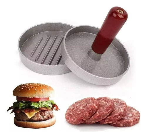 Miniatura 2 de Molde para la carne de hamburguesas ⚡