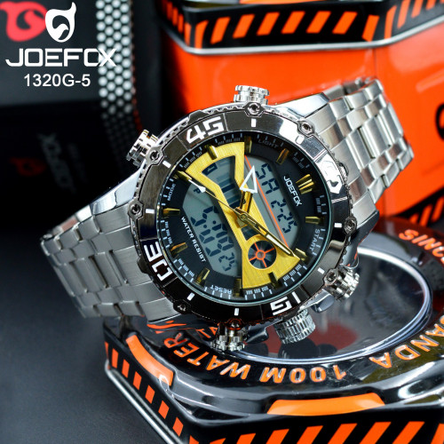1320G RELOJ JOEFOX ANA-DIG METALICO