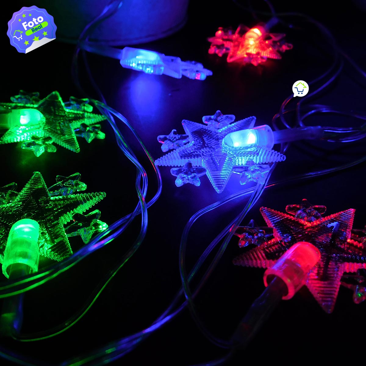 Miniatura 6 de Guirnalda De Estrellas 4 M Luces K2488TM