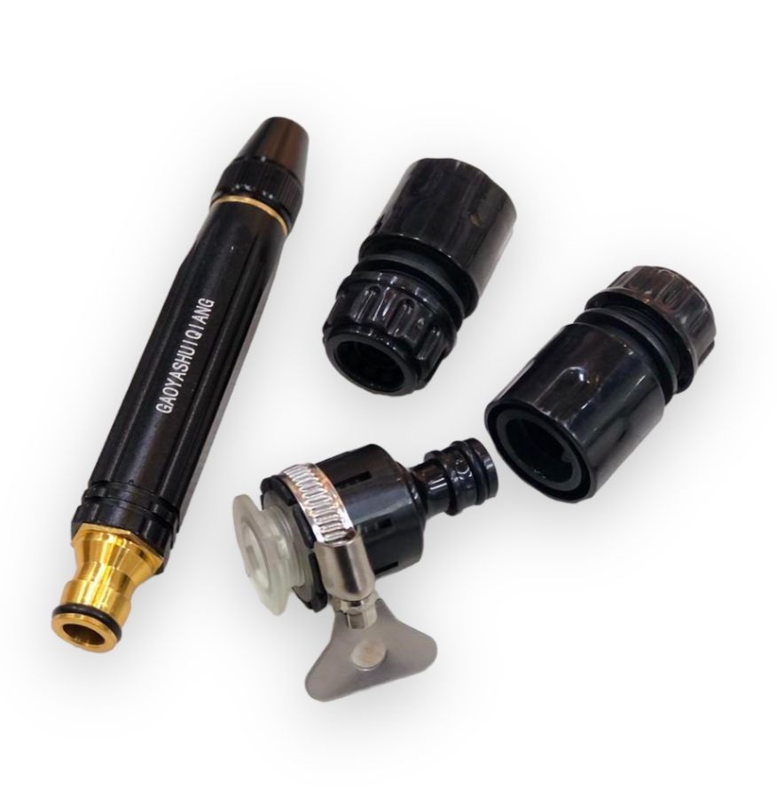 Miniatura 3 de Boquilla alta presión manguera + acoples