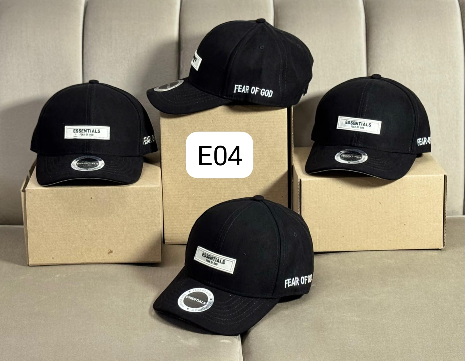 Miniatura 11 de Gorra Essentials 6 Cascos Gamuza