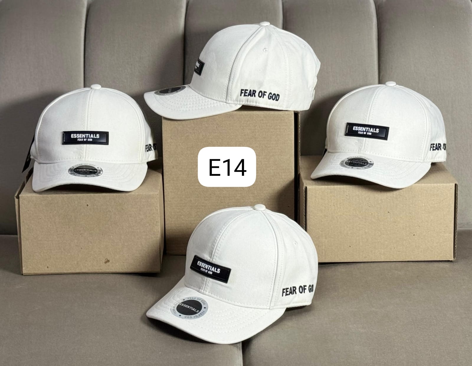 Miniatura 15 de Gorra Essentials 6 Cascos Gamuza