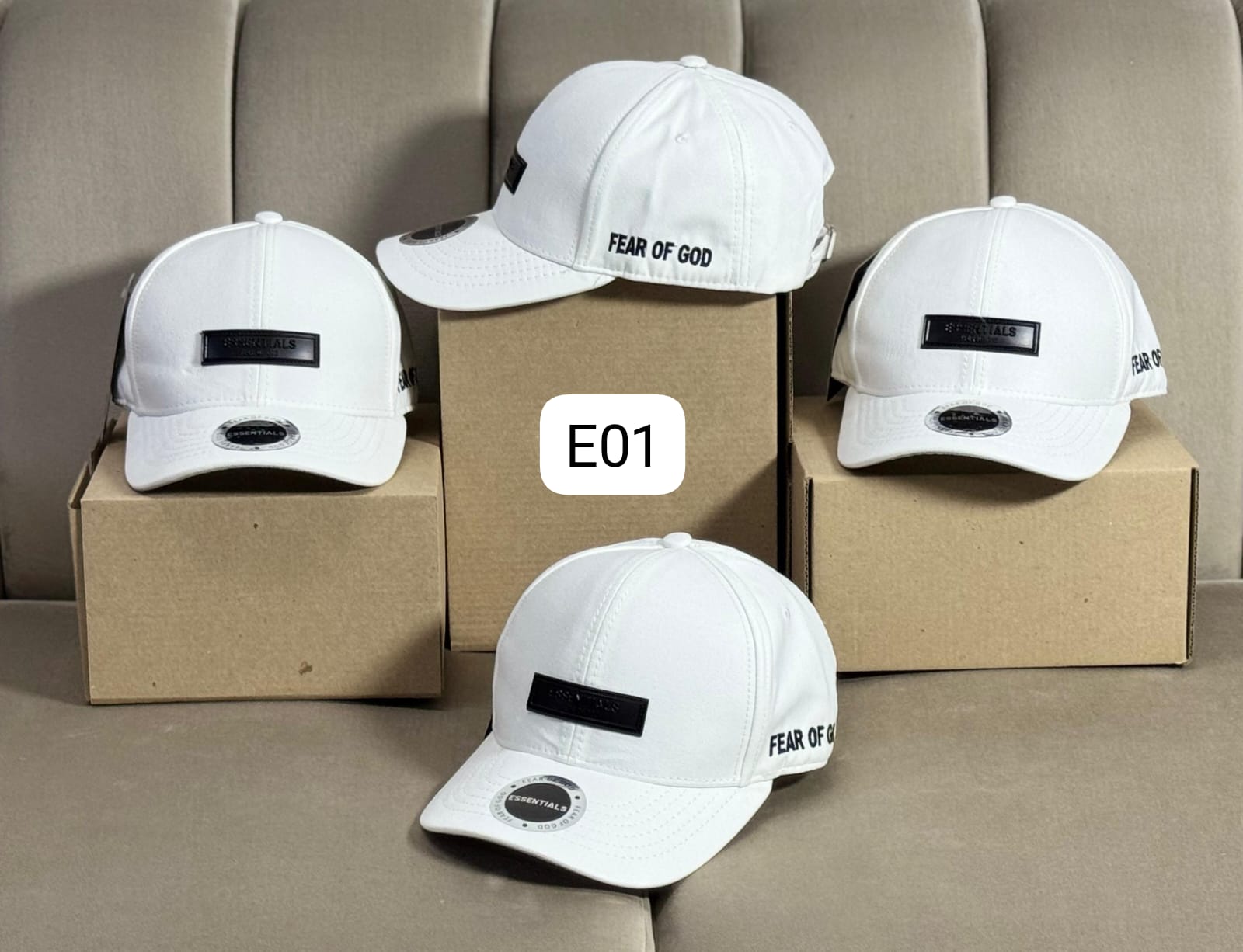 Miniatura 8 de Gorra Essentials 6 Cascos Gamuza