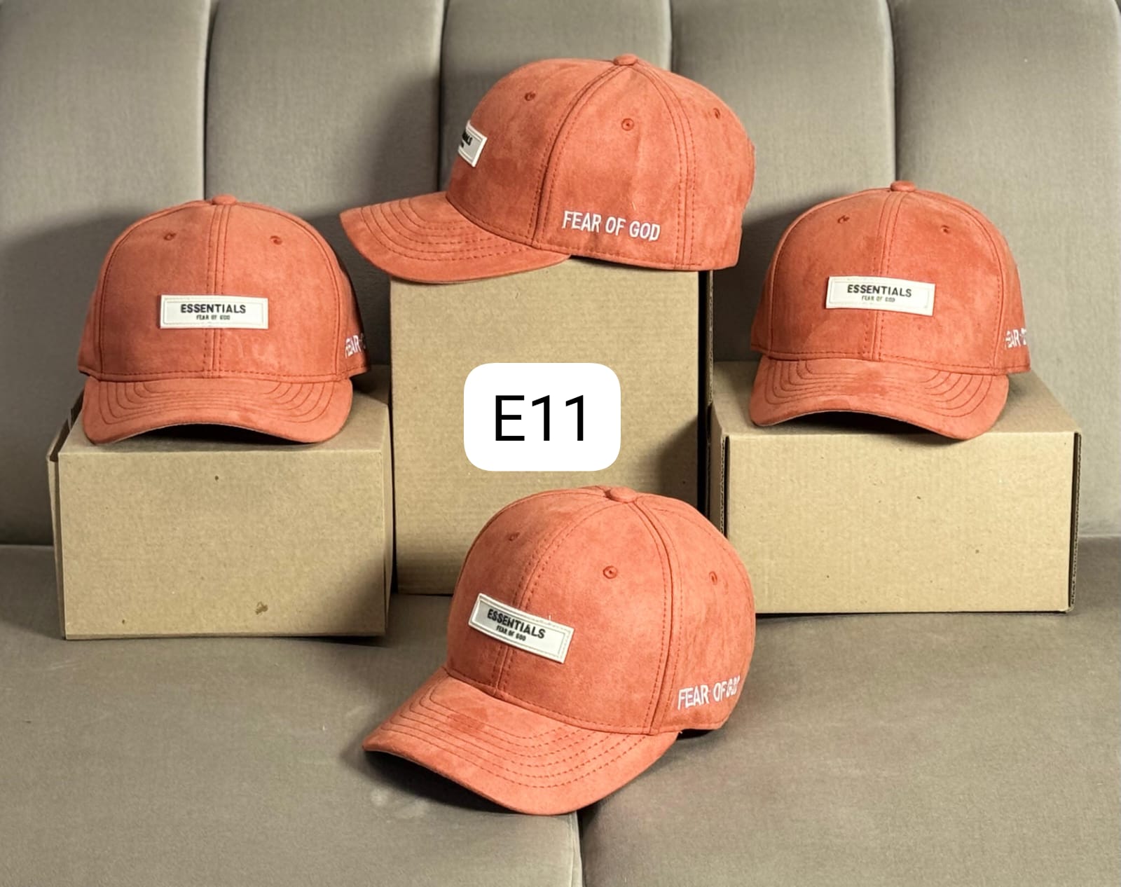 Miniatura 5 de Gorra Essentials 6 Cascos Gamuza