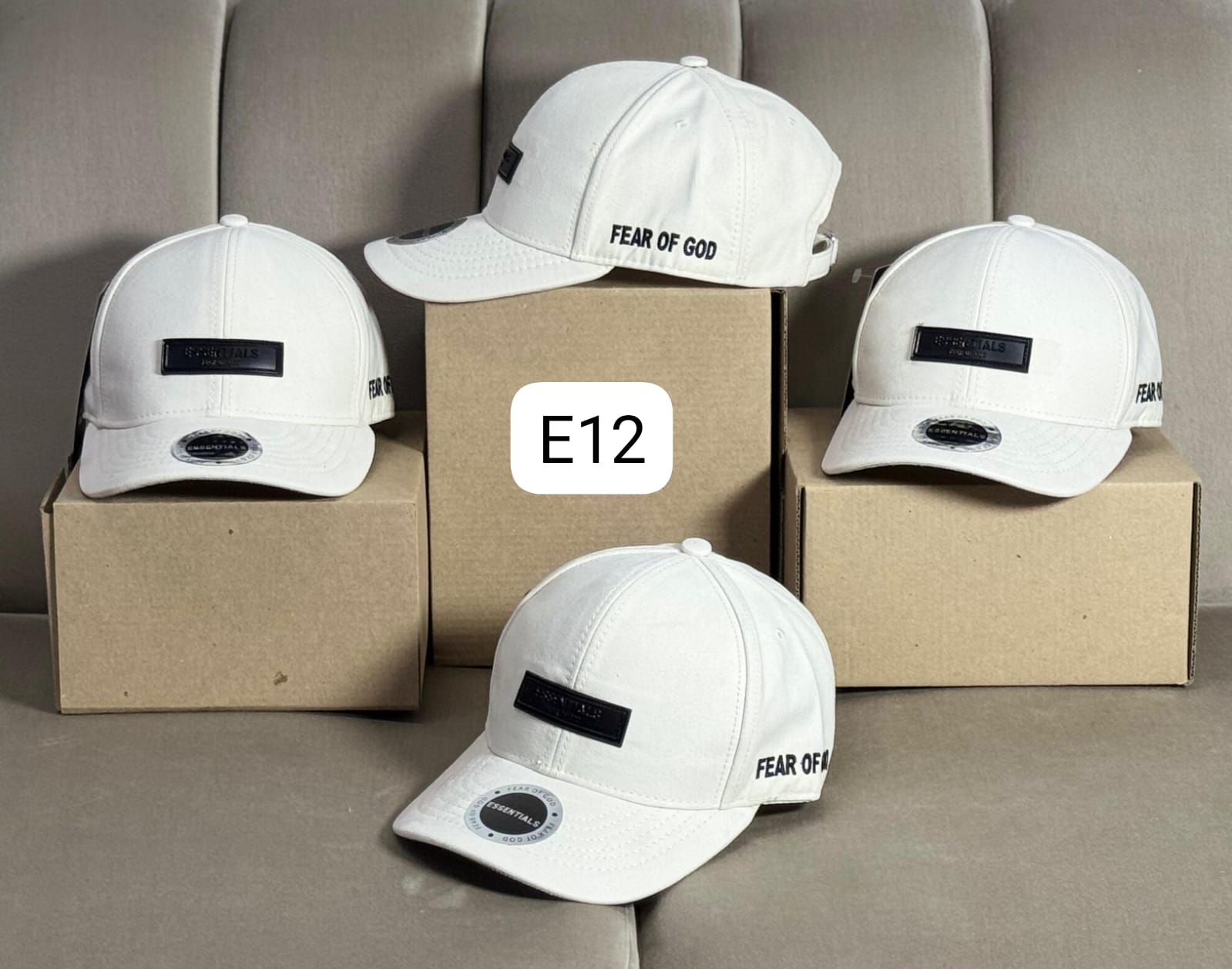 Miniatura 2 de Gorra Essentials 6 Cascos Gamuza