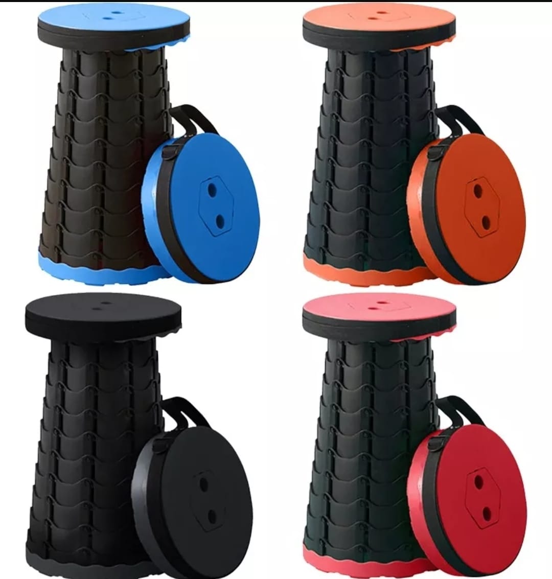 Silla Plegable Redonda Butaco Retráctil