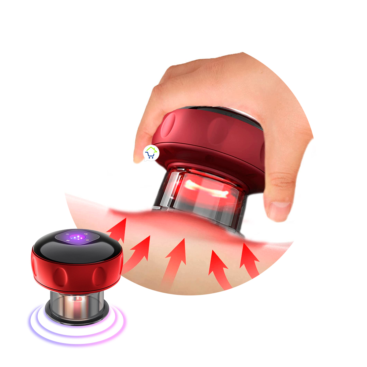 Miniatura 4 de Vacumterapia Electrico Terapia MA318-5