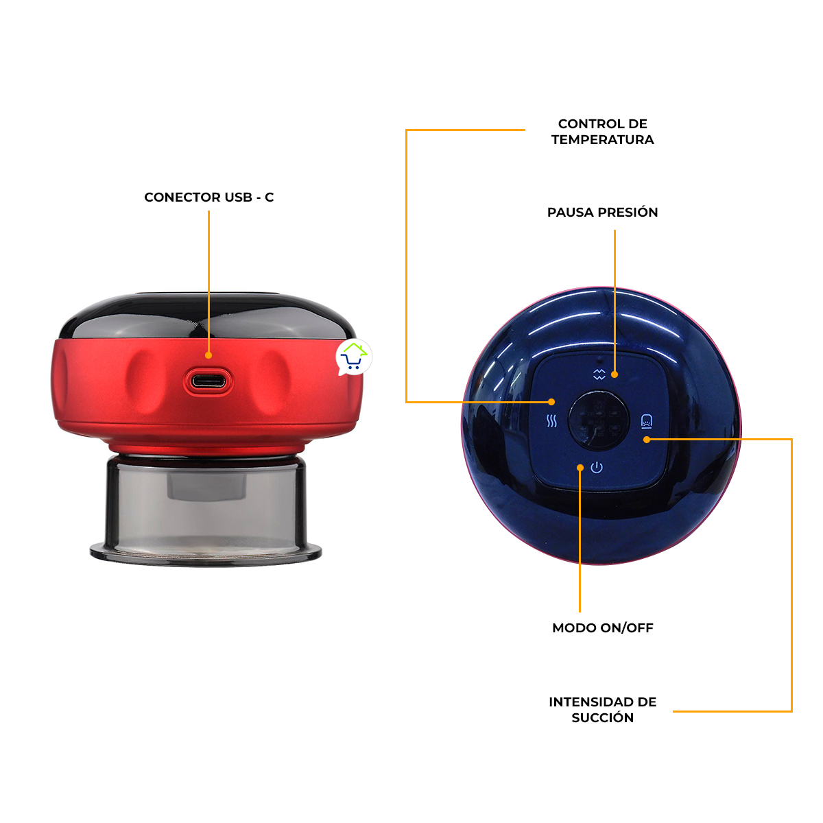 Miniatura 2 de Vacumterapia Electrico Terapia MA318-5