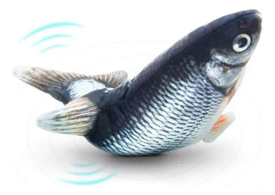 Miniatura 2 de Juguete Pescado De Peluche Para Gatos