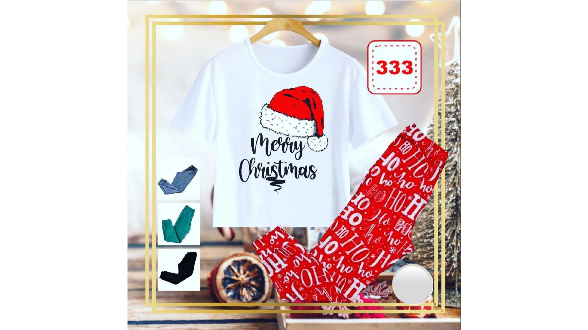 PIJAMA NAVIDEÑA MEERY CHR