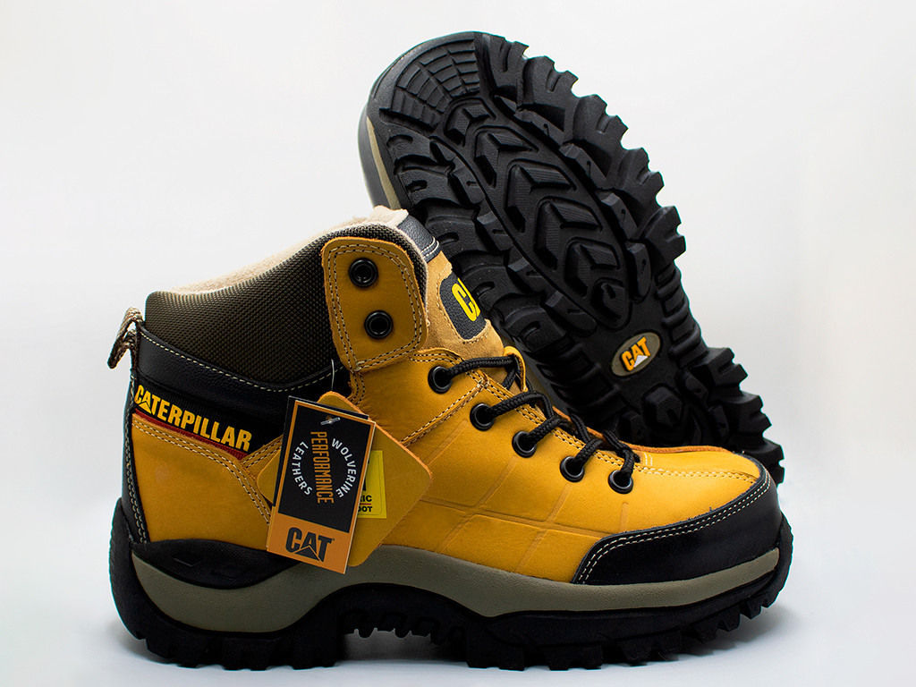 Bota Caterpillar 1347 Oro Con Puntera