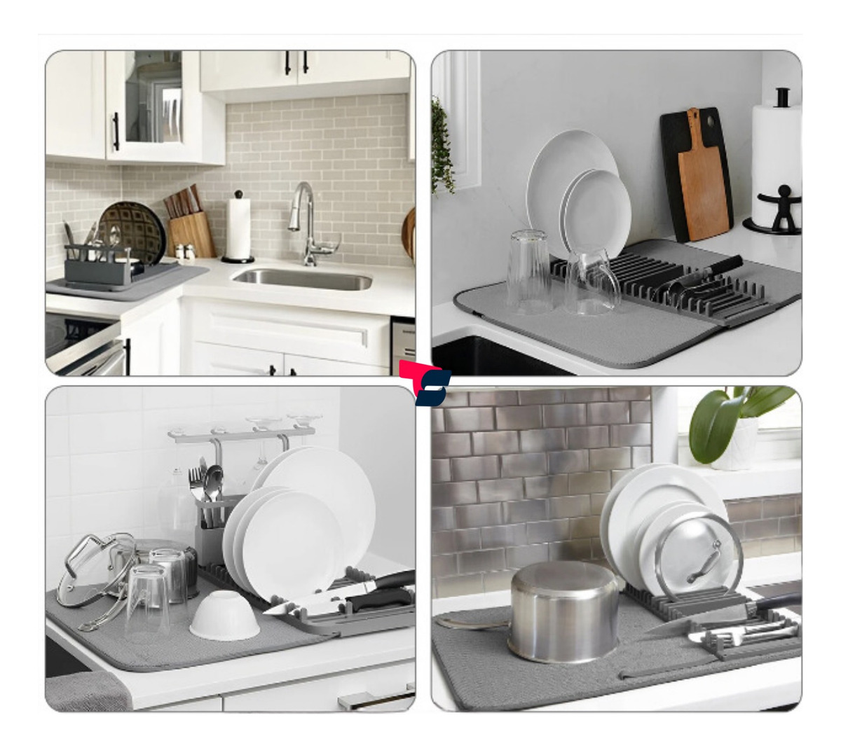 Miniatura 6 de Escurridor Tapete Absorbente Multifuncio