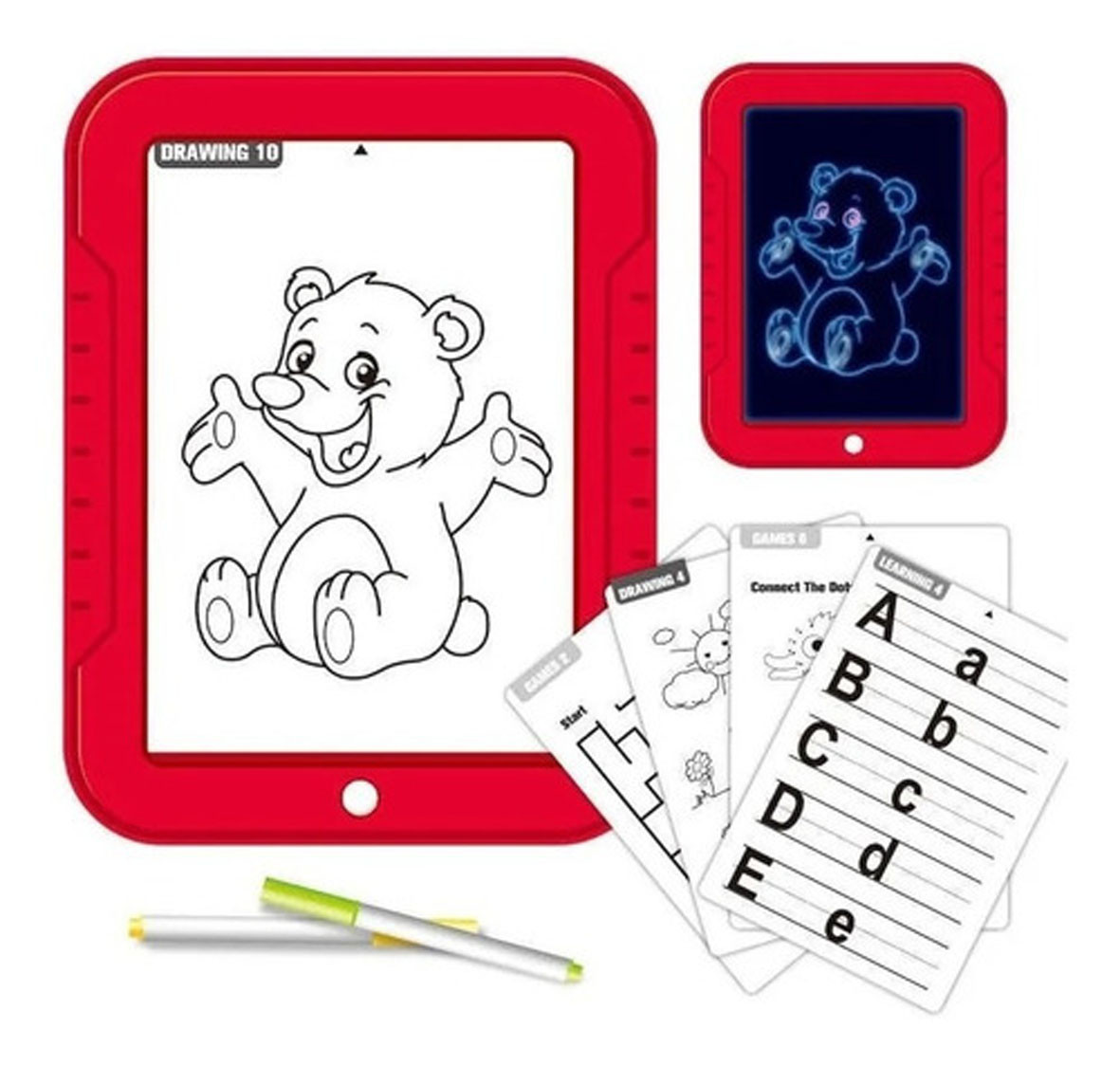 ✨ Magic Pad con Luz LED y 3 Marcadores Dobles para Crear✨ 2