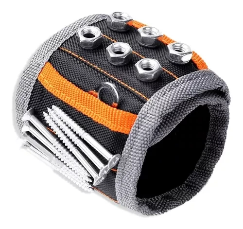 🛠️ Brazalete Magnético Porta Tornillos - ¡Ahorra tiempo y esfuerzo!