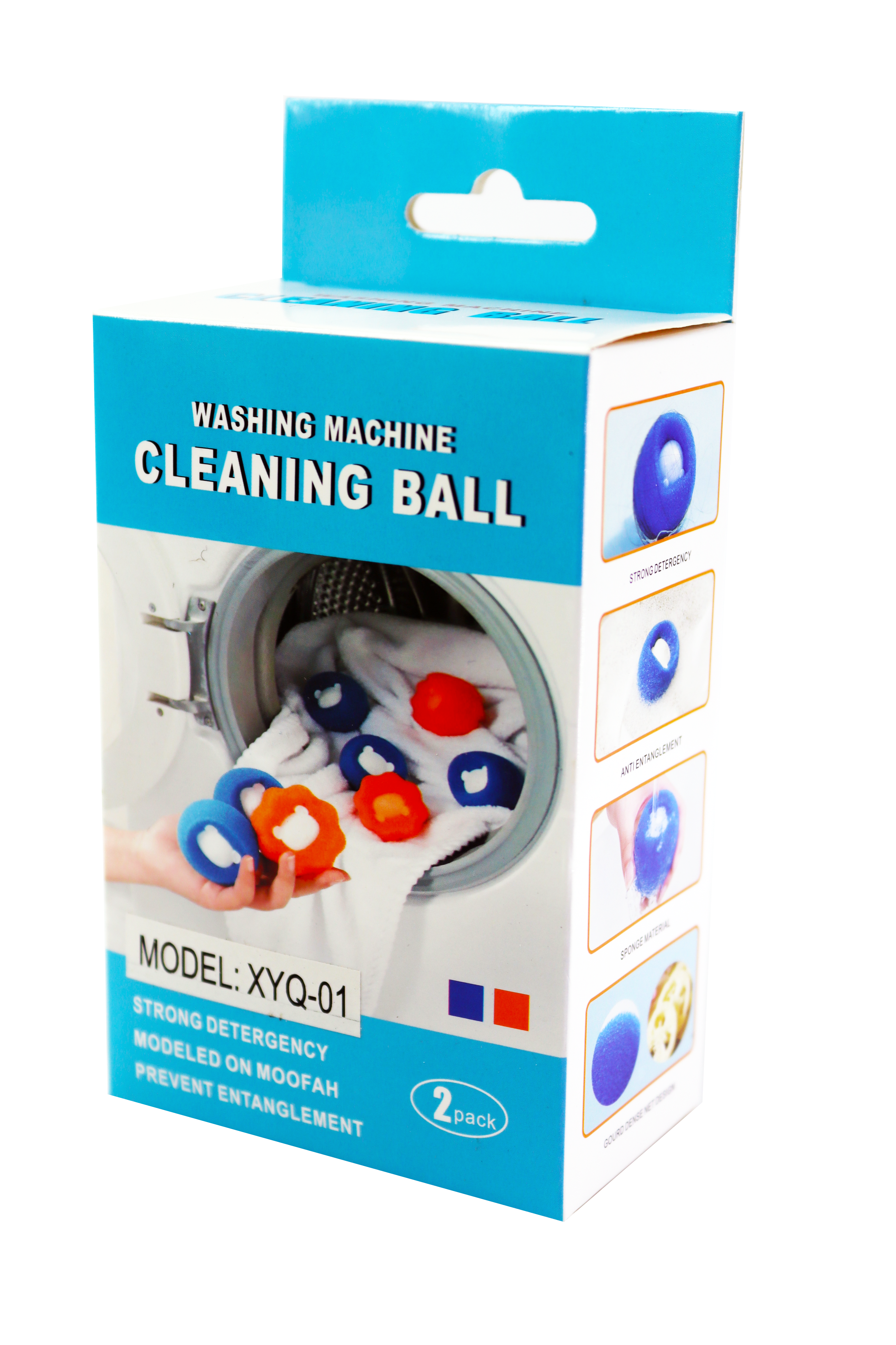 Miniatura 2 de BOLA DE LIMPIEZA PARA LAVADORA X2