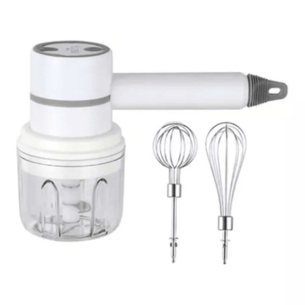 Mini Batidora Picador Eléctrico 2 En 1