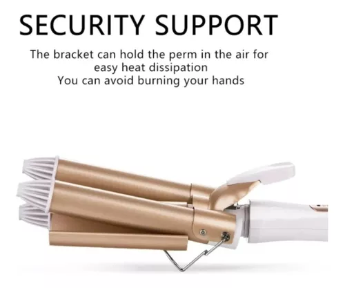 Miniatura 4 de Pinza Onduladora Rizadora 3 Tubos