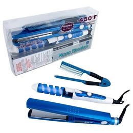 Combo 3En1 Nanotitanium Plancha Cepillo