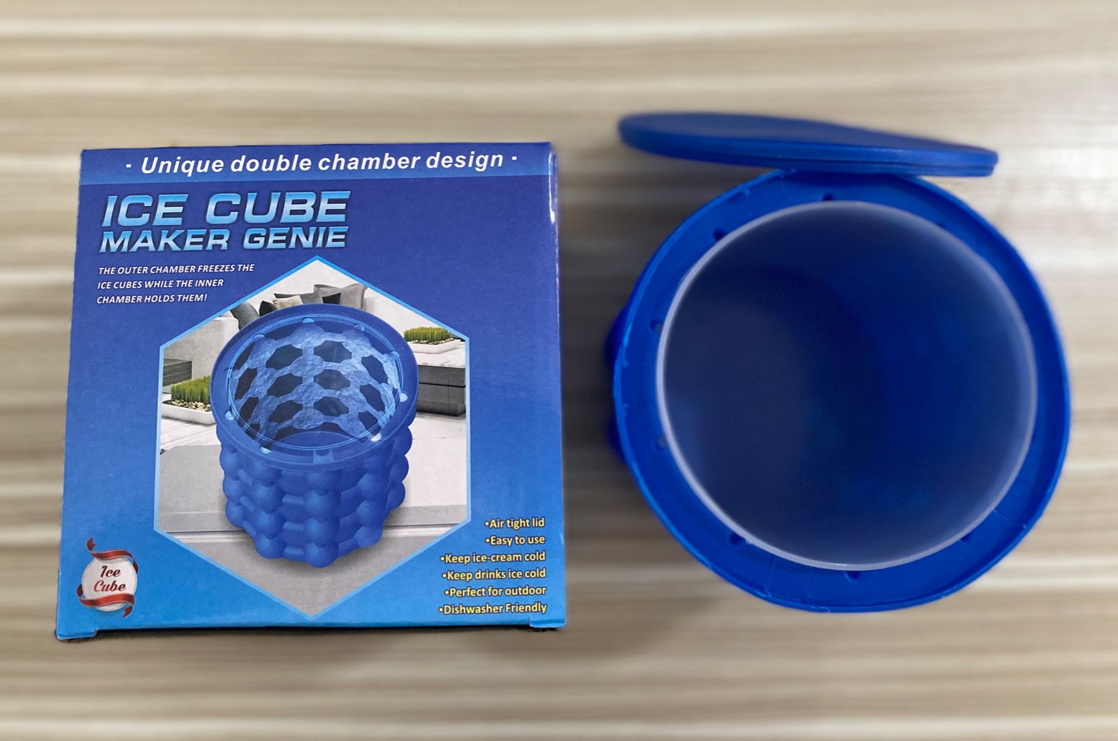 Hielera silicona de cubos
