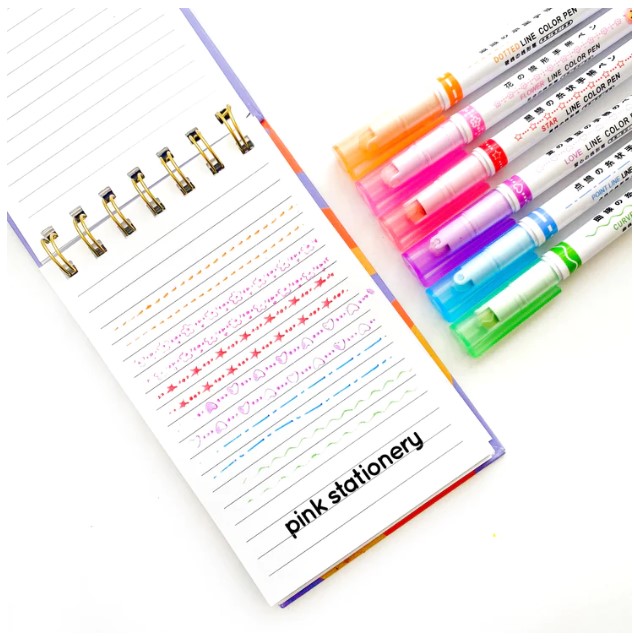 Miniatura 3 de Juego de rotuladores de 6 piezas curva