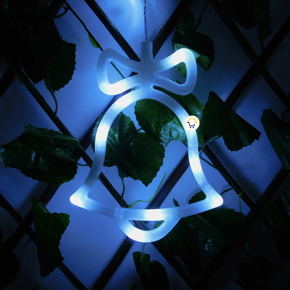 Miniatura 6 de Luz Led Cortina 9 Figuras Campana 2263