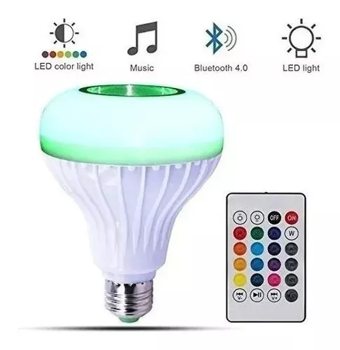 Miniatura 1 de Bombillo Parlante Con Bluetooth Multicol