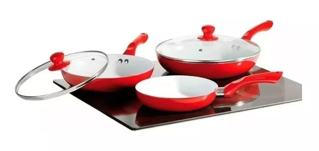 Miniatura 2 de Set De Sartenes En Cerámica De 5 Piezas