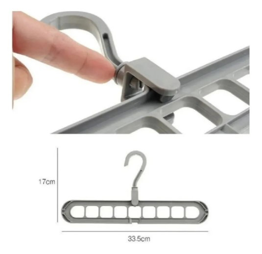 Organizador Gancho Ropa Closet