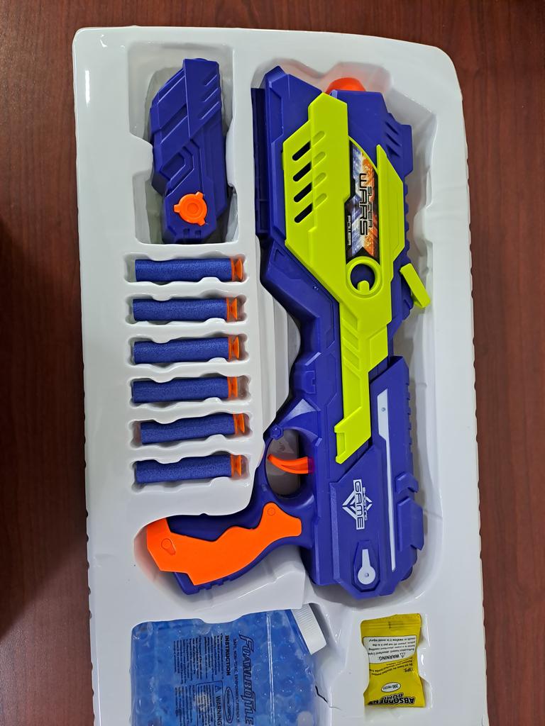 LANZADOR DE DARDOS E HIDROGEL